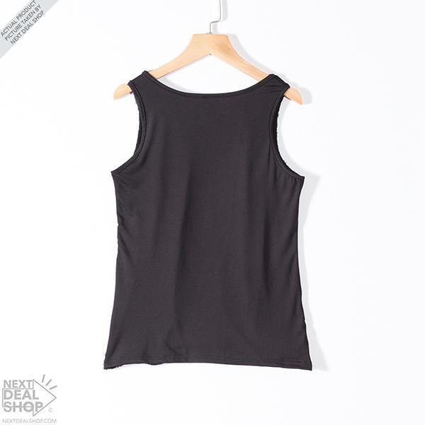 Camiseta de tirantes con lentejuelas slim para mujer
