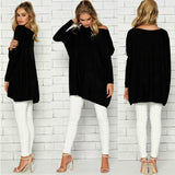 Blusa femenina holgada