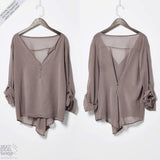 Blusa femenina casual