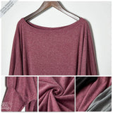 Blusa femenina holgada