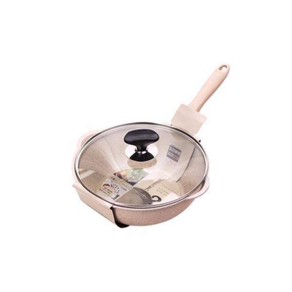 WOKKY™ - Olla multifuncional de piedra antiadherente